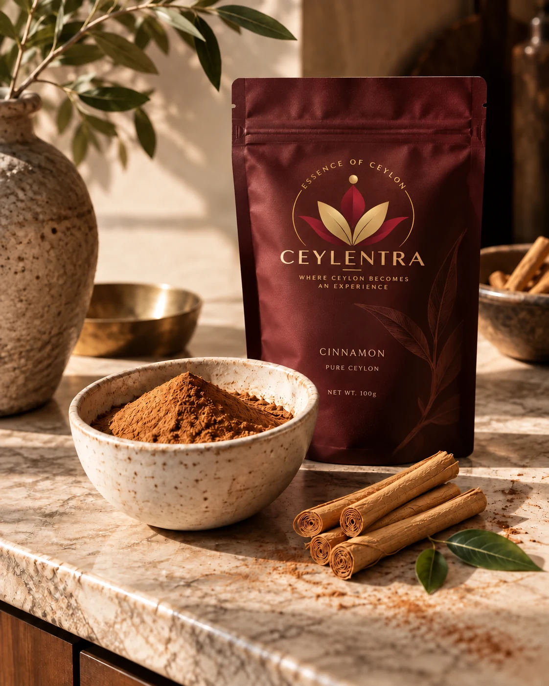 Cinnamon Powder by Ceylentra